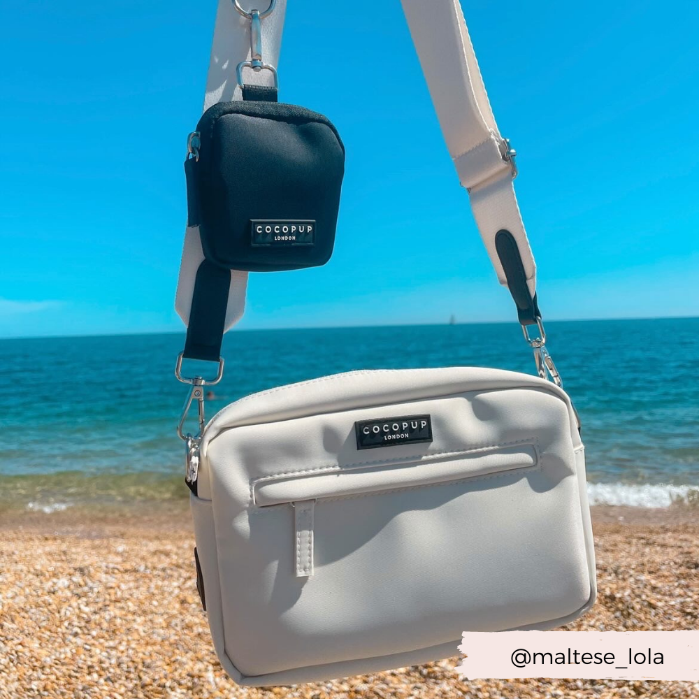 Cocopup London - Dog Walking Bag - Oyster White