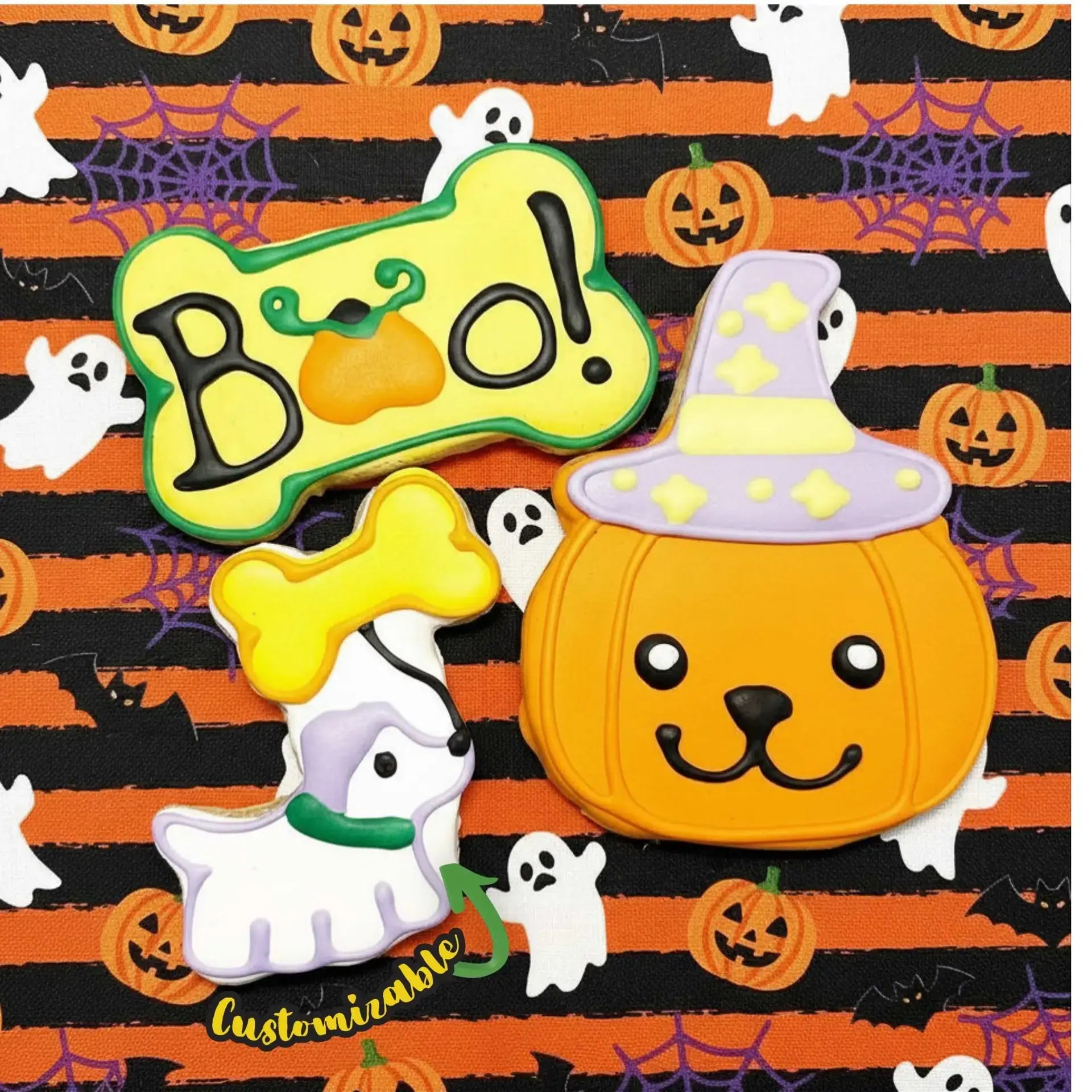Lucky Biscuit Pet Bakery - Halloween Boo Bone: Boo Bone
