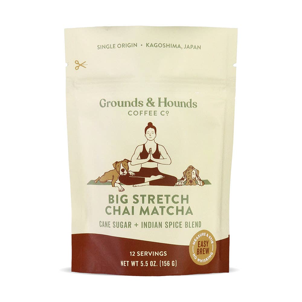 Grounds &amp; Hounds Coffee Co. - Big Stretch Chai Matcha