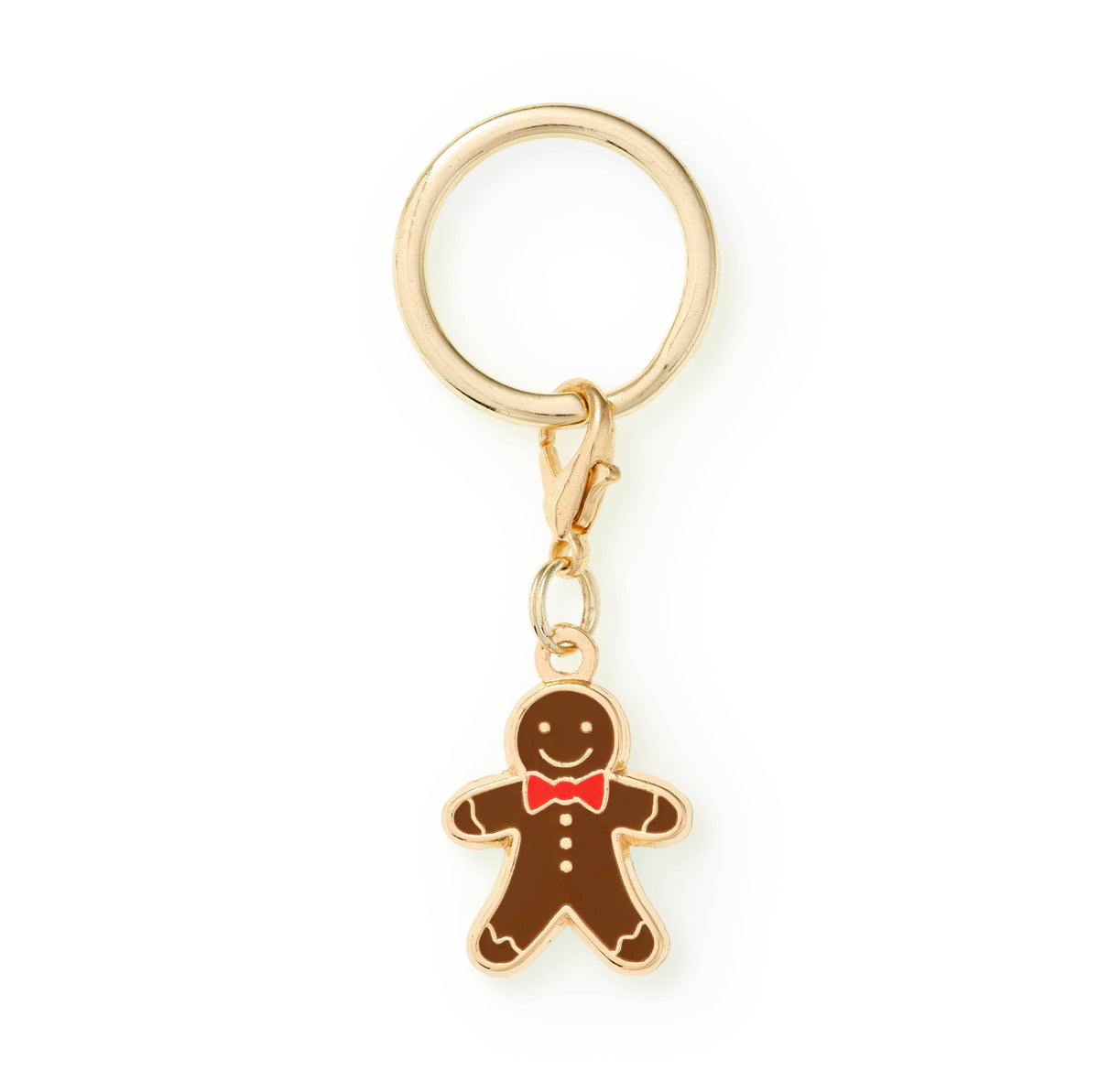 The Foggy Dog - Gingerbread Man Collar Charm: Charm Only
