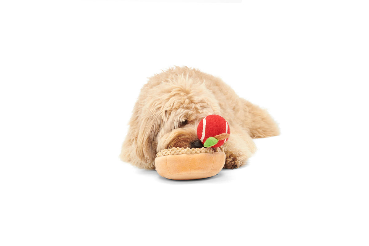 Pet Palette Distribution - BARK Apple of My Pie Plush Dog Toy