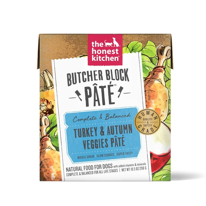 The Honest Kitchen Turkey &amp; Autumn Veggies Butcher Block Pâté