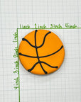 Lucky Biscuit Pet Bakery - Sports Ball Buffet Cookies: Basketball Cookie