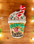 YumYum4DOGS - Iced Merry Mint Christmas Latte dog treats