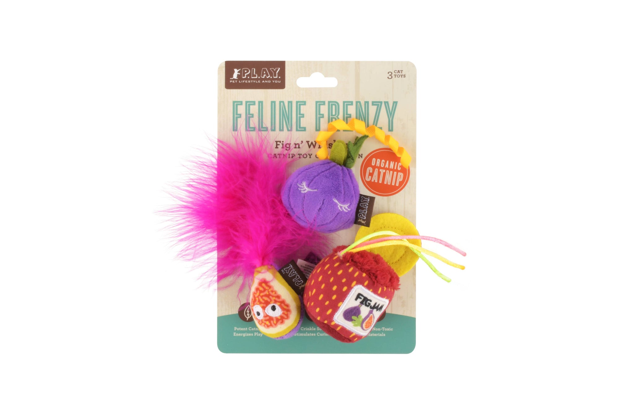 Play Pet Brands - Feline Frenzy - Fig N’ Whiskers