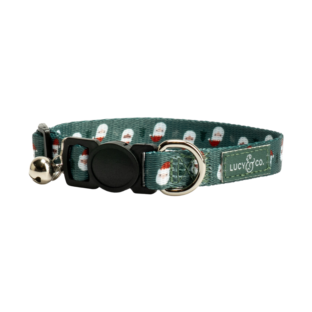 Lucy &amp; Co. - Santa Land Breakaway Cat Collar