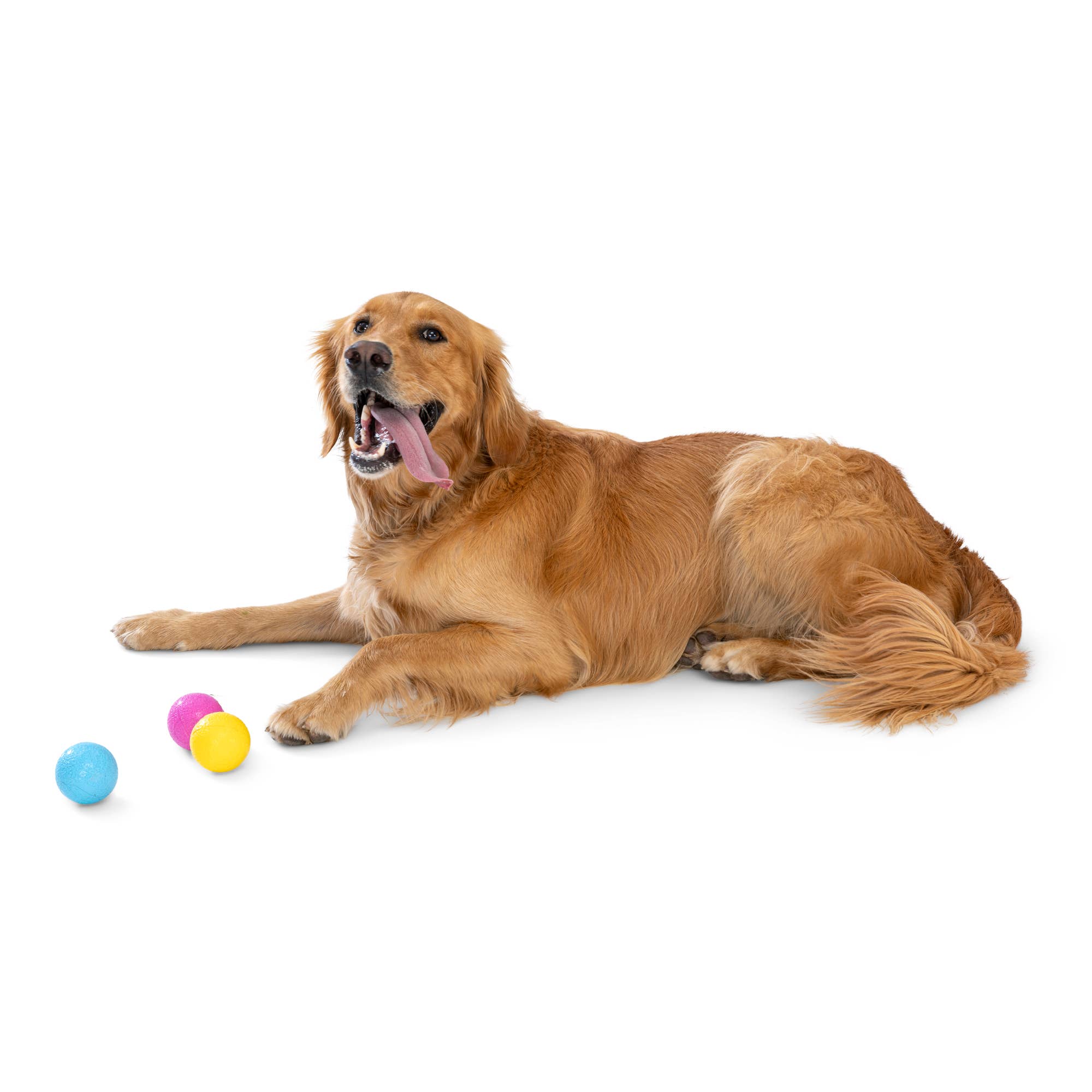 West Paw - Boundr® 2-Pack Dog Toy Ball for Play, Chew, and Fetch: Glow
