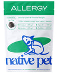 Native Pet - Allergy & Immune Chews, an Allergy & Itch Relief Supplement : 90 chews