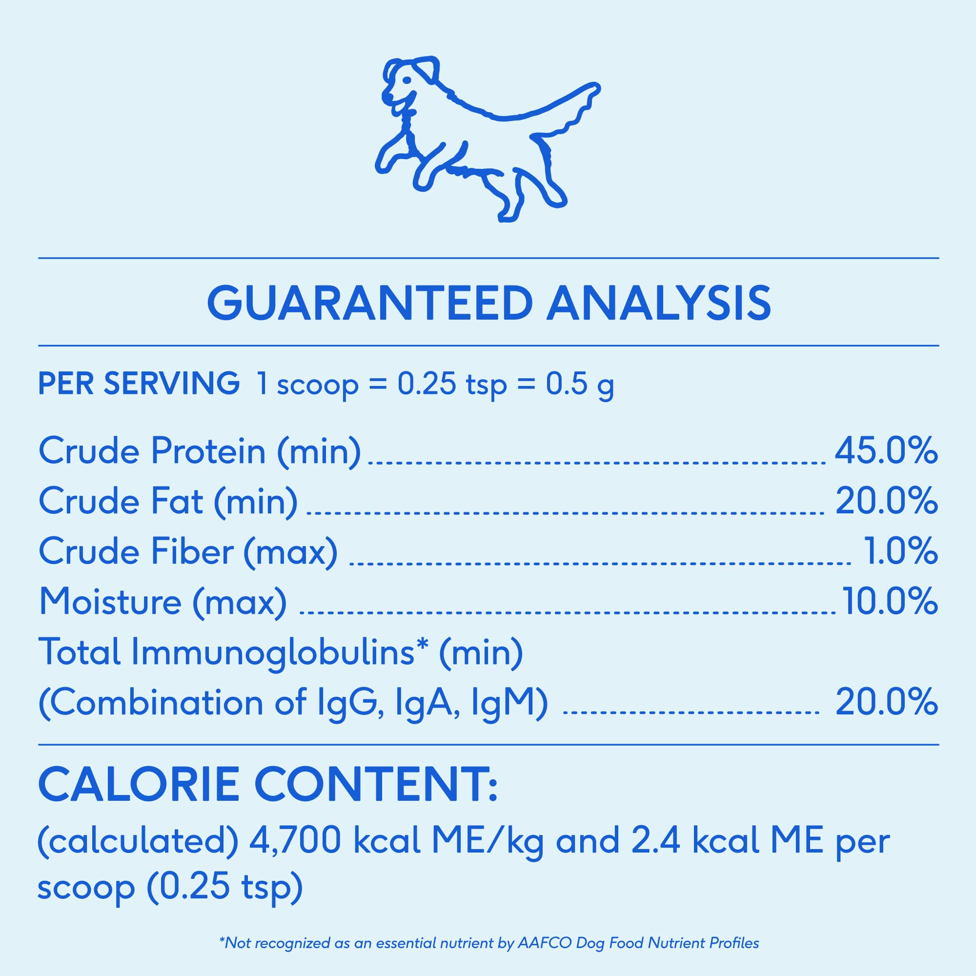 Native Pet - Native Pet Colostrum Immune System Powder Supplement for Dog: 120 scoops