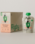 Rigby - Rigby Essential Cat Treats, Salmon & Squash Lickable Pouch