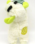 Multipet Lamb Chop Pickleball Plush Dog Toy 10.5"