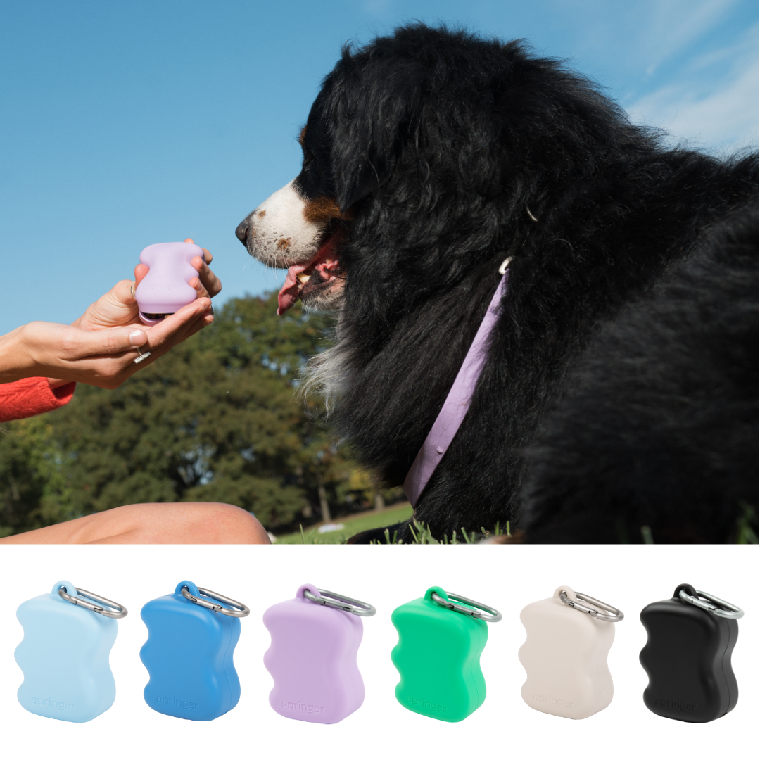 Springland Pets - Silicone Dog Treat Dispenser - 6 Colors (Mixed 12 Pack)
