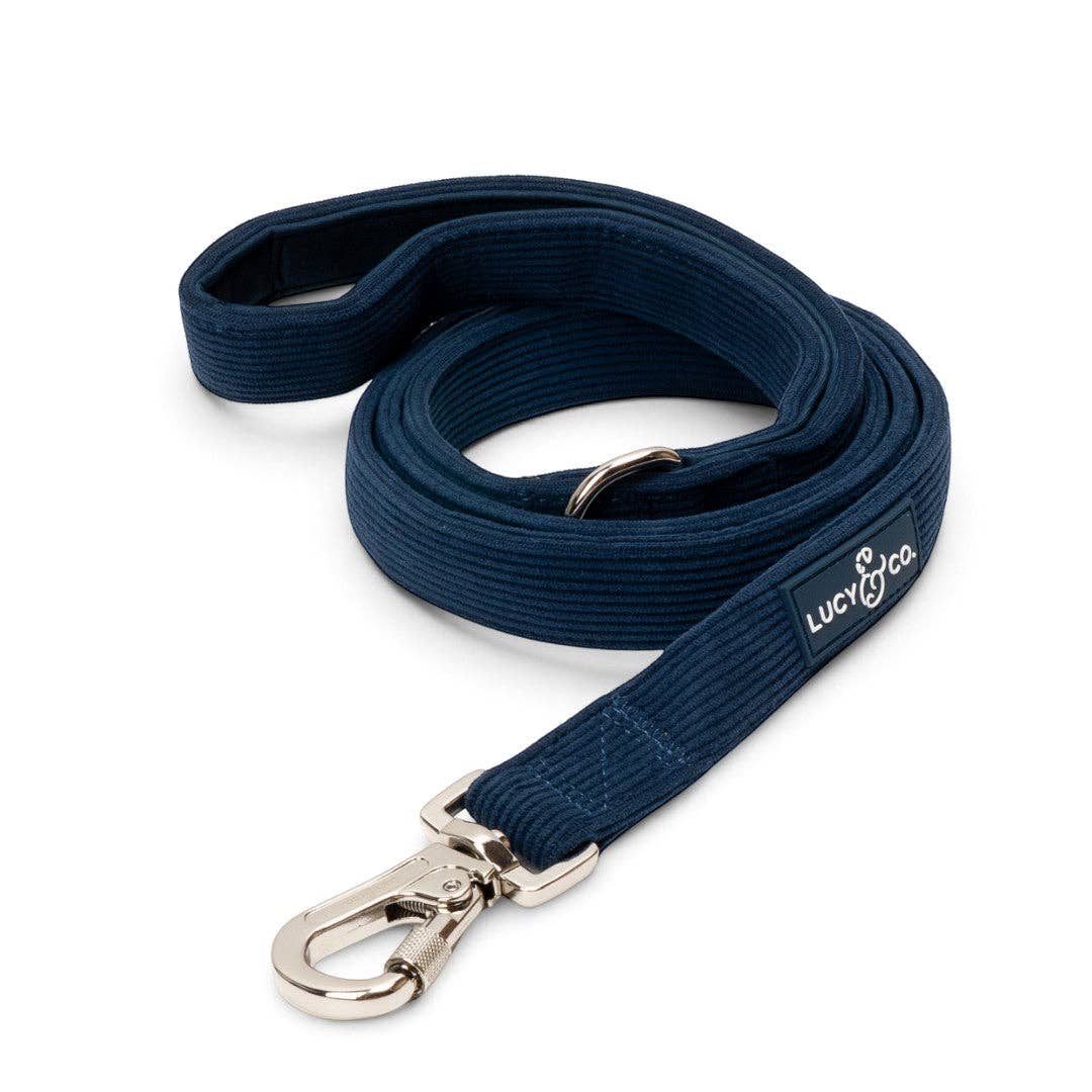 Lucy &amp; Co. - Appley Ever After Corduroy Leash