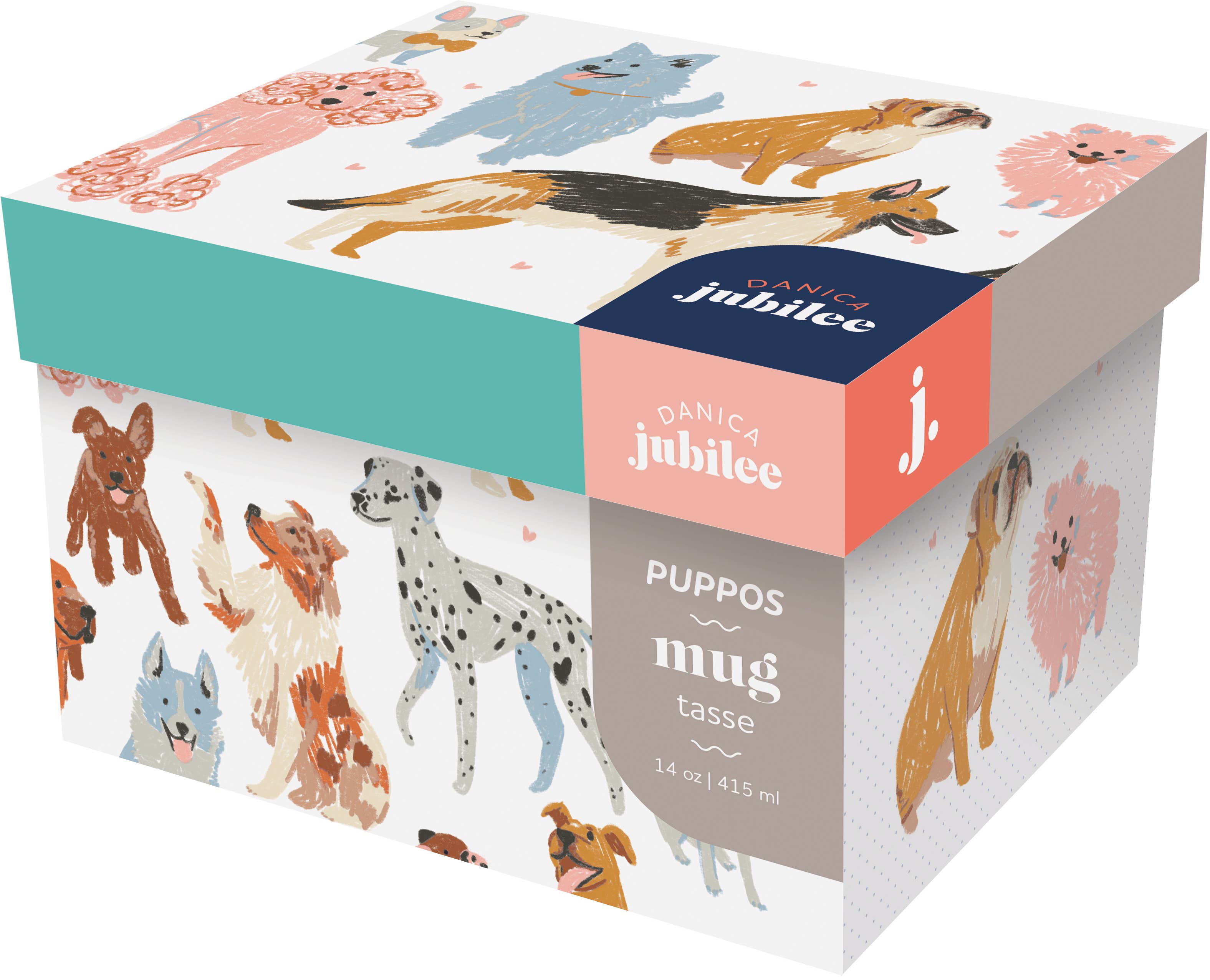 Danica Jubilee - Puppos Mug in a box