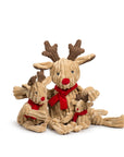 HuggleGroup - Rudy Reindeer Knottie® Durable Plush Dog Toy: Small