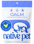 Native Pet - Calm Chews Anxiety & Calming Supplement for Dogs: 30ct
