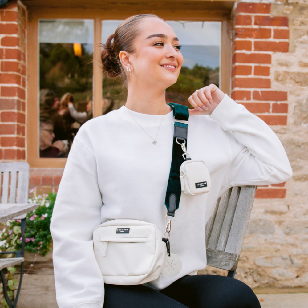 Cocopup London - Dog Walking Bag - Oyster White