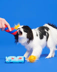 BARK Pup-Pup Fireworks Fourth of July Plush Dog Toy Small