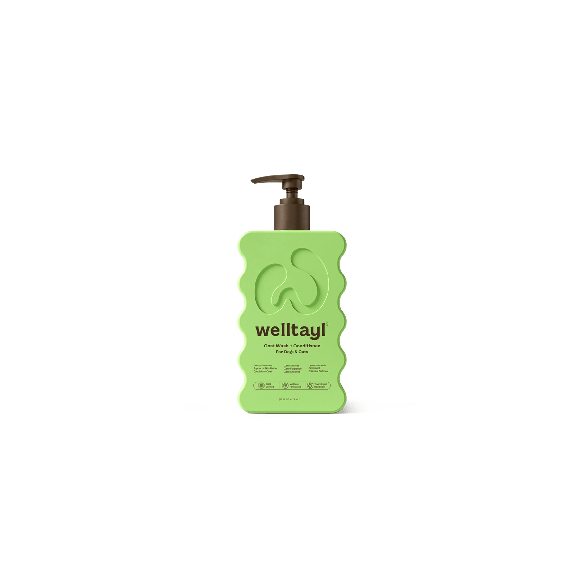 Welltayl - Dog Coat Wash + Conditioner (Cat-Safe)