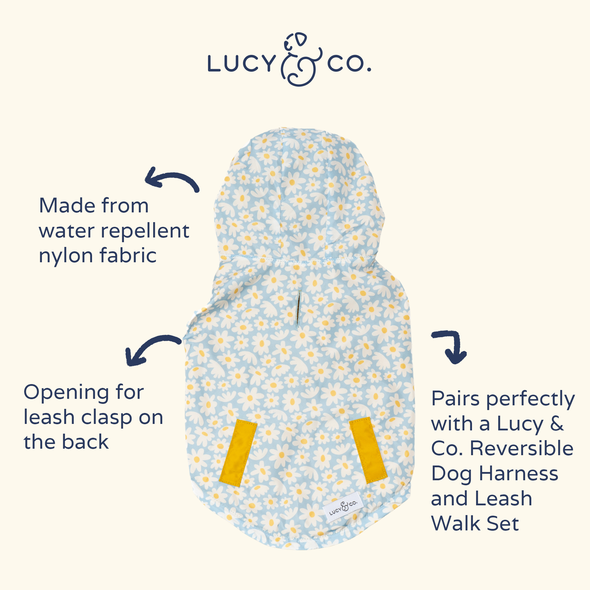 Lucy &amp; Co. - Simply Splendid Reversible Raincoat