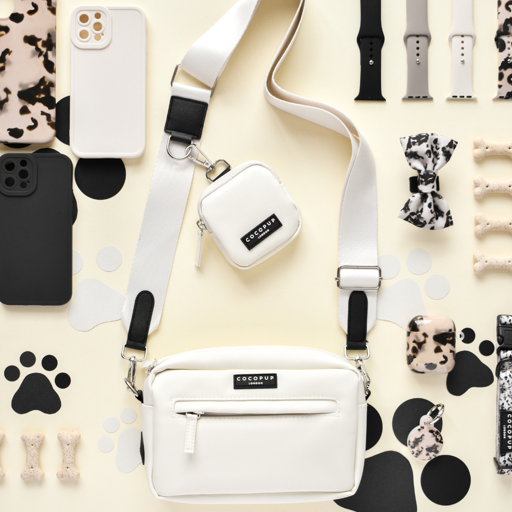 Cocopup London - Dog Walking Bag - Oyster White