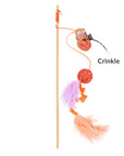 Play Pet Brands - Feline Frenzy Wand Toy - Swatlami