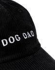Lucy & Co. - Black Corduroy Dog Dad Hat