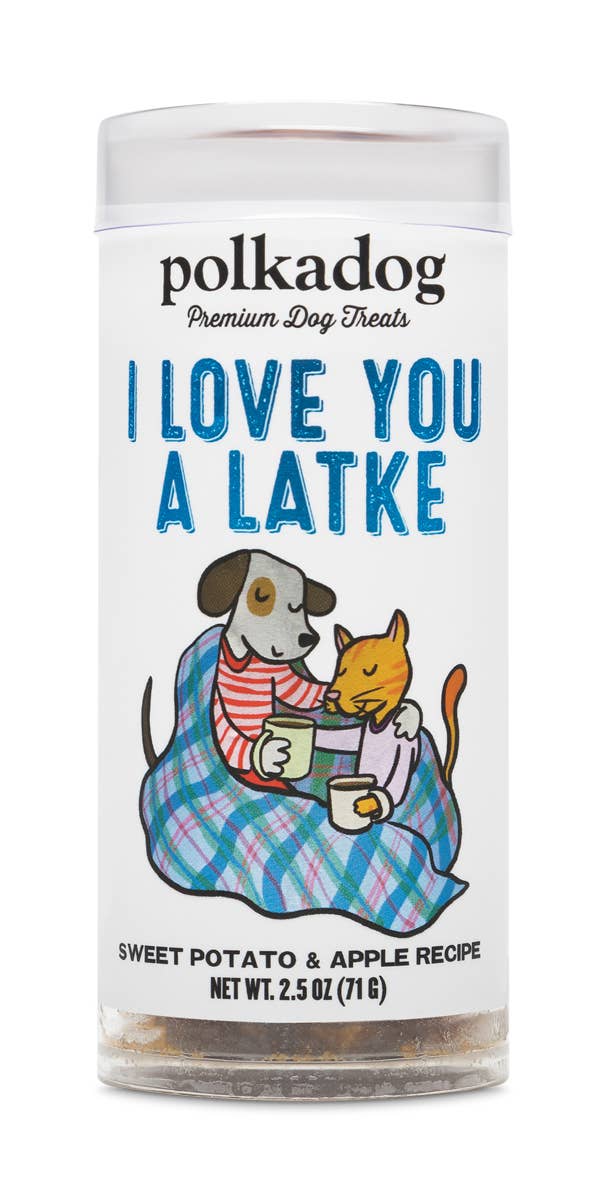 Pet Palette Distribution - Polkadog Holiday Mini Tube: Sweet Potato and Apple 2.5oz