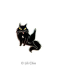 Lili Chin Art - "Blep" KITTY PIN