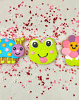 Lucky Biscuit Pet Bakery - Colorburst Spring Bloom Collection: Neon Frog
