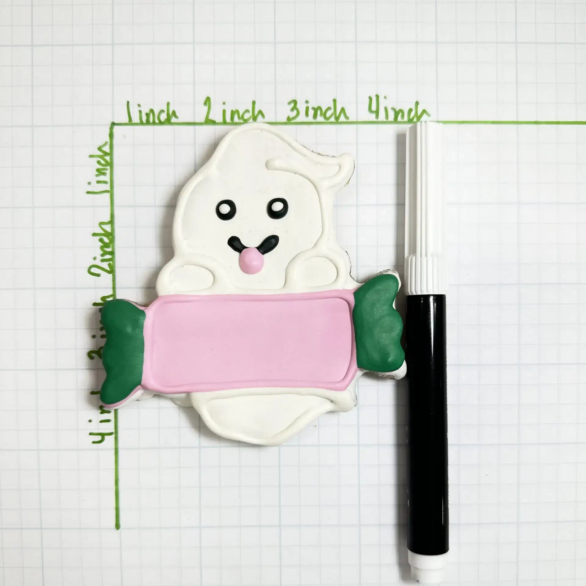 Lucky Biscuit Pet Bakery - Halloween Ghost Customizable : Ghost Customizable