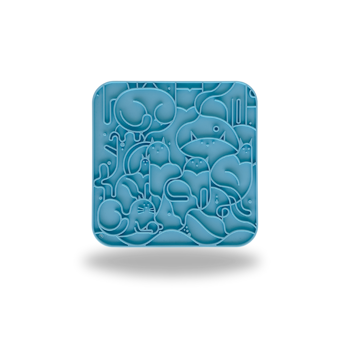 Barks and Brownies - Cat Lick Mat | Small Size | Sky
