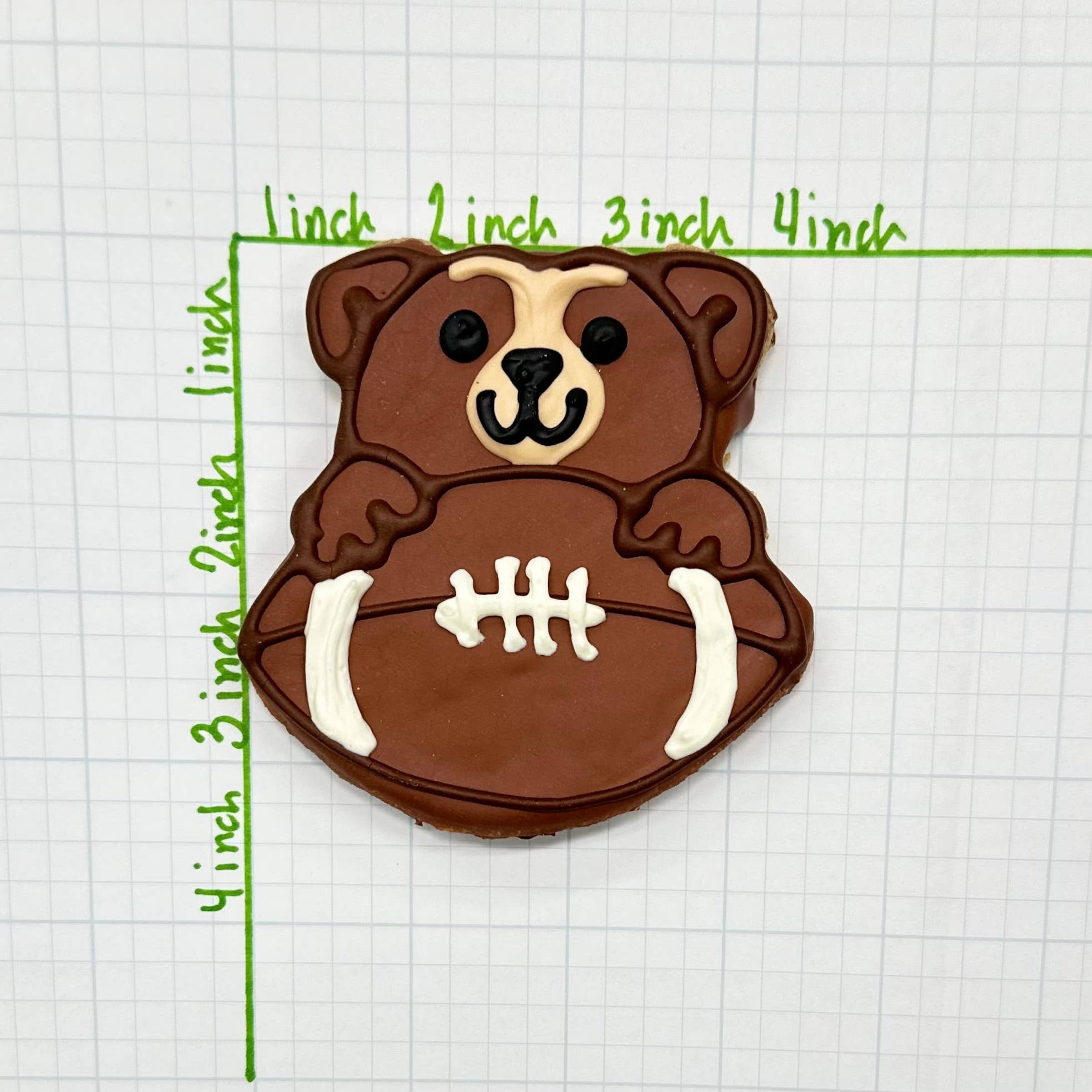 Lucky Biscuit Pet Bakery - Sports Ball Buffet Cookies: Basketball Cookie