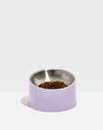 Wild One - Slanted Cat Bowl: Lilac