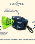 Lucy & Co. - Shark Attack Poop Bag Holder