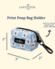 Lucy & Co. - Bumbling Around Poop Bag Holder