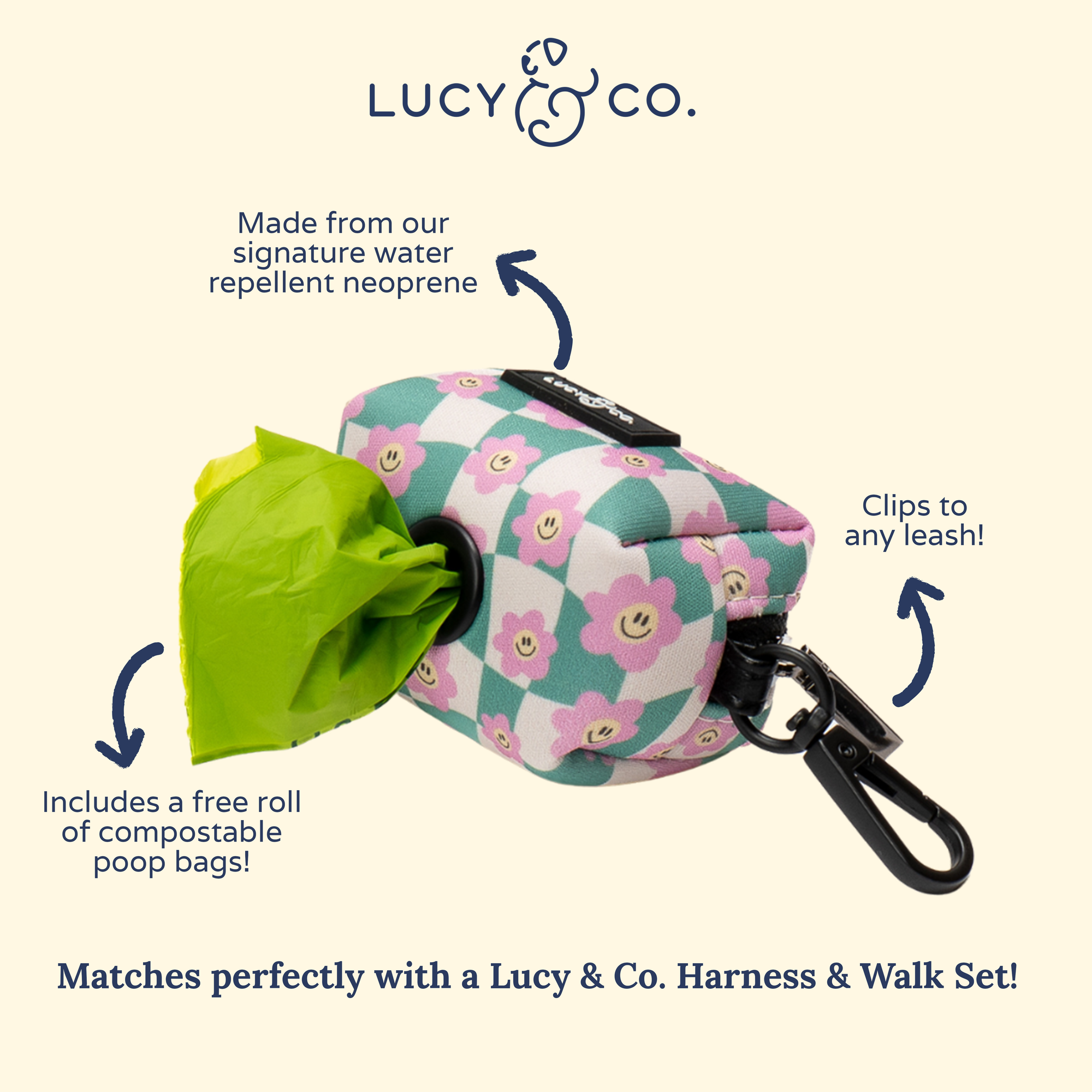 Lucy &amp; Co. - Just Chill Poop Bag Holder: Default Title