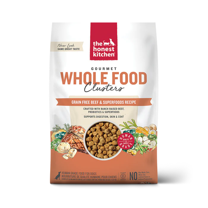 The Honest Kitchen Grain Free Beef Whole Food Clusters