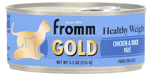 Fromm Gold Healthy Weight Chicken Duck Pâté Cat Food – The