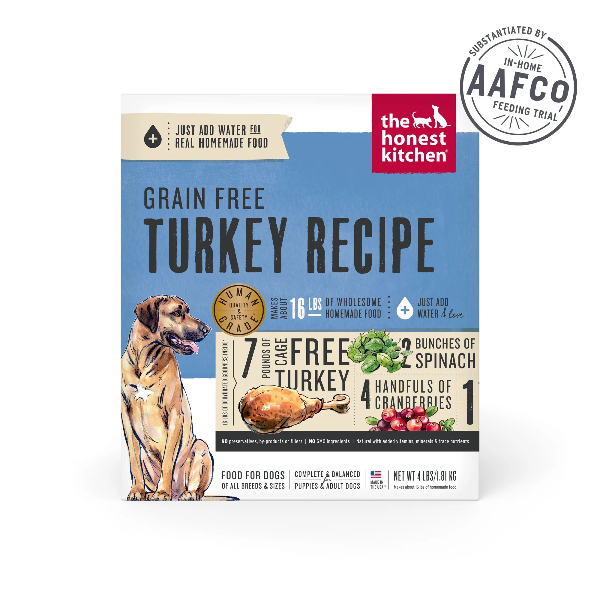 Honest Kitchen Dehydrated GF Turkey