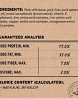 Vital Essentials Freeze-Dried Raw Protein Pork Crunchy Nibs Cat Food