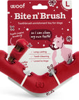 Woof Limited Edition Bite-n-Brush Dental Toy