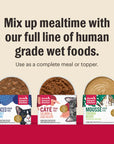 The Honest Kitchen Minced Turkey in Bone Broth Gravy