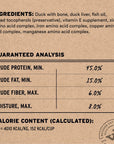Vital Essentials Freeze-Dried Raw Duck Soft Nibs Entree - 14oz