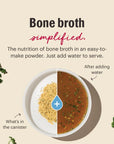 The Honest Kitchen Instant Turkey Bone Broth with Turmeric