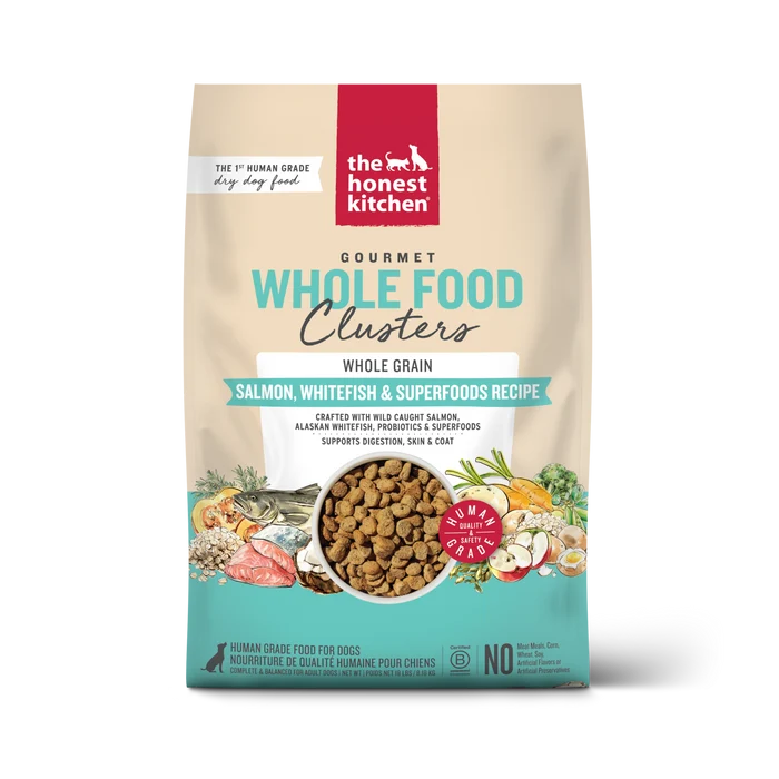 The Honest Kitchen Whole Grain Salmon &amp; Whitefish Whole Food Clusters