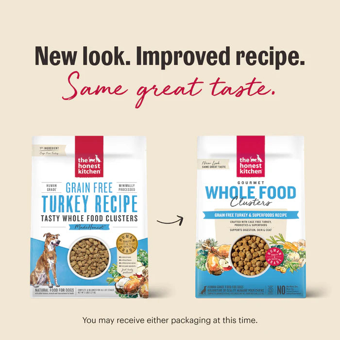 The Honest Kitchen Grain Free Turkey Whole Food Clusters