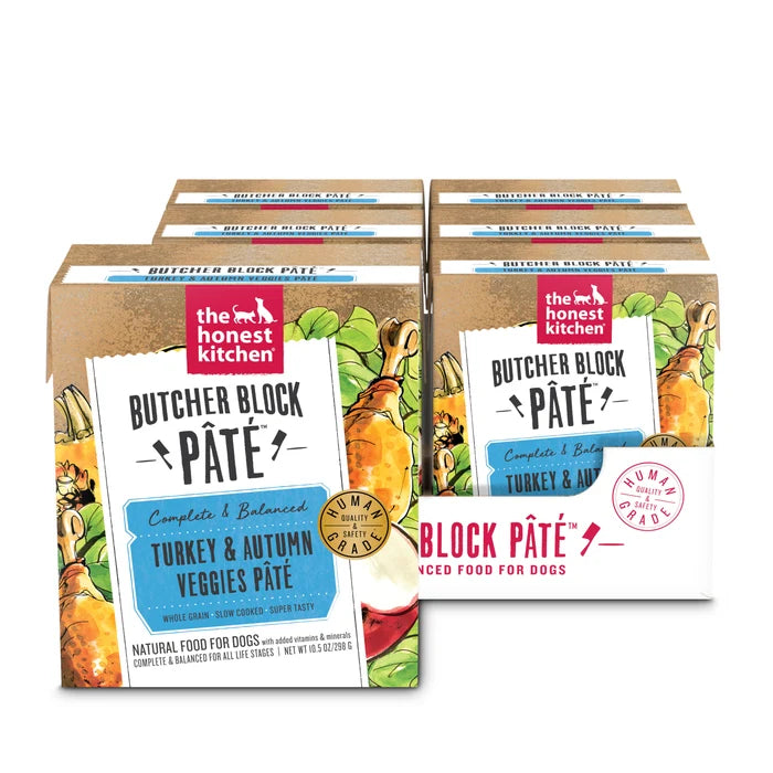 The Honest Kitchen Turkey &amp; Autumn Veggies Butcher Block Pâté