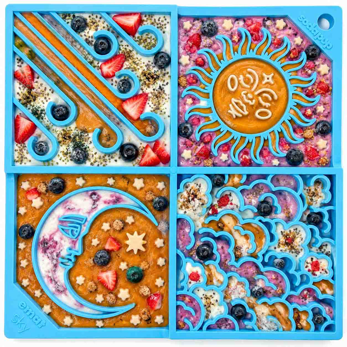 Soda Pup Sky Celestial Lick Mat