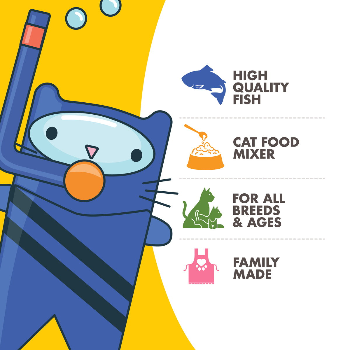 Fromm Fish Market High Tide Gelée Cat Food Mixers Variety Pack